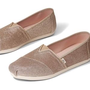 Toms Alpargata Glitter Shoes